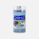 DOMS 24 Short Color Pencils with Cap Sharpener