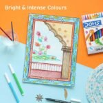 Doms 24 Assorted Shades Aqua Water Colour Pen Set - Image 3