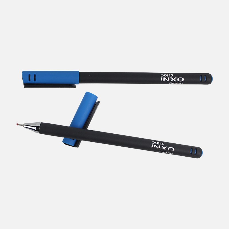 doms-inxo-classic-0-7mm-blue-ballpoint-pen.jpg DOMS Inxo Classic 0.7mm Ballpoint Pen – 1 Pcs - Image 5